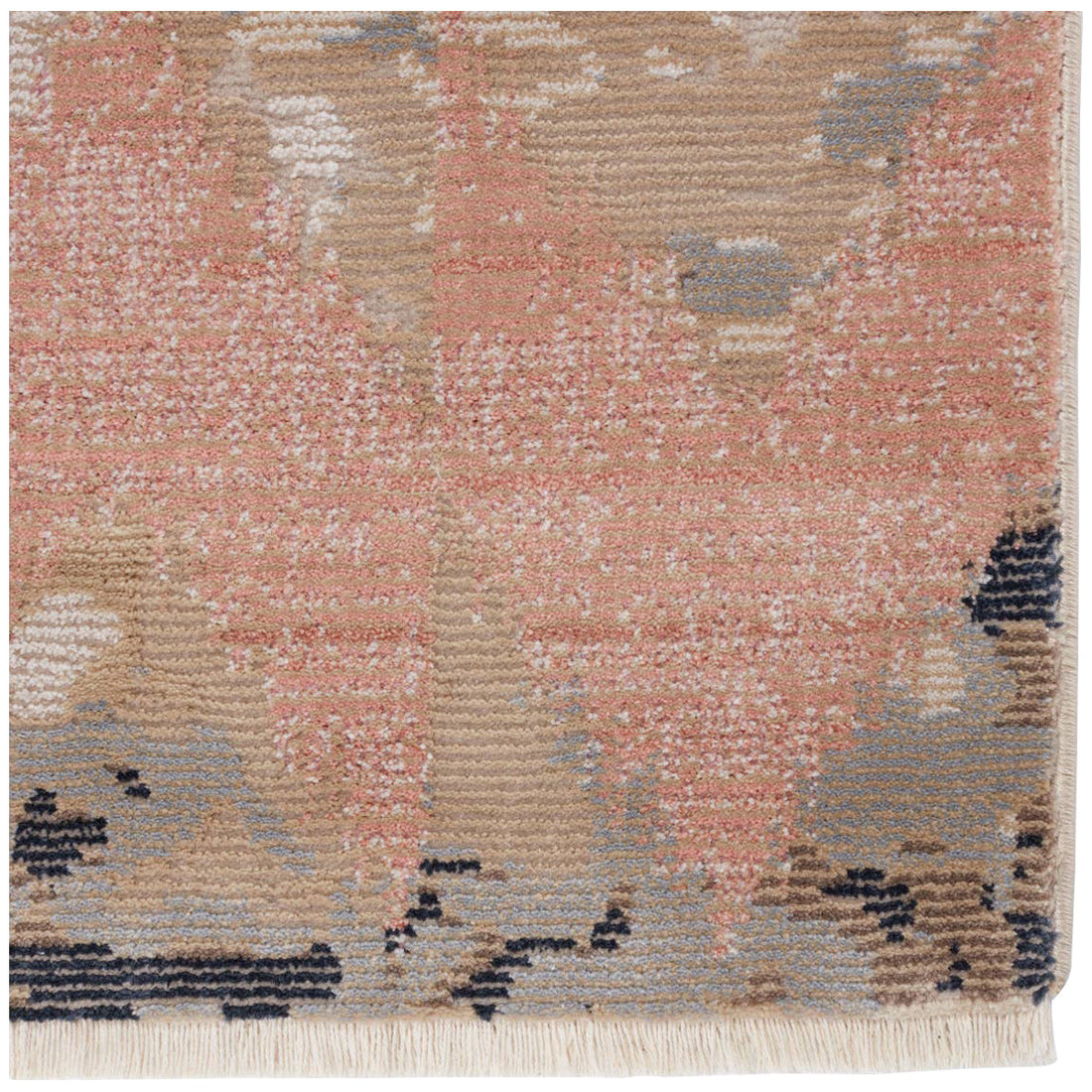 Jaipur Sanaa by Nikki Chu Zevi Chevron Beige Light Pink SBC07 Area Rug