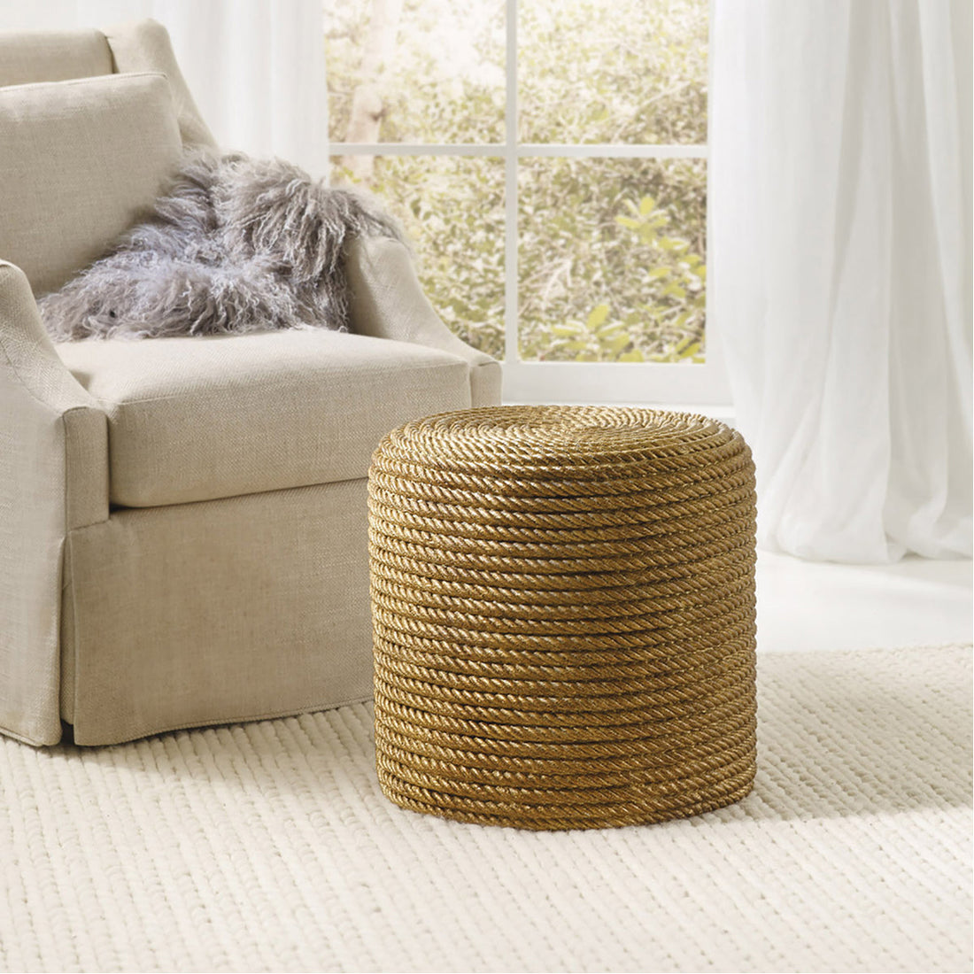 Somerset Bay Home Rope Stool