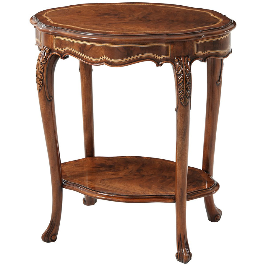 Theodore Alexander Oval Millard Accent Table