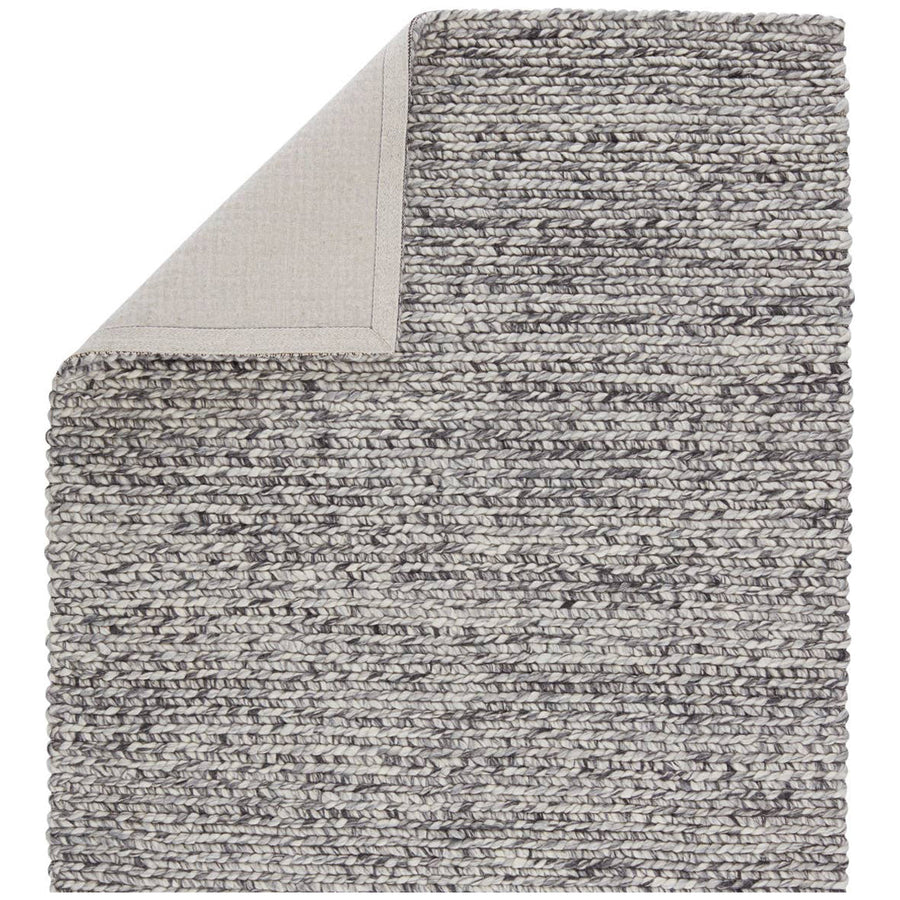 Jaipur Scandinavia Dula Braiden Solid Gray Ivory SCD26 Area Rug