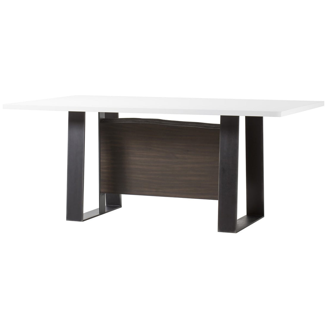 Thomas Bina Jordan Dining Table - White Acrylic