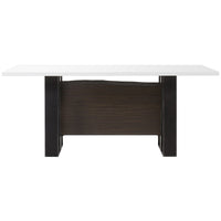 Thomas Bina Jordan Dining Table - White Acrylic