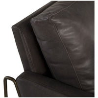 Thomas Bina Vanessa Chair - Destroyed Black Leather