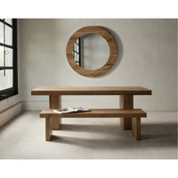 Thomas Bina Emelia Bench - Natural Oak without Seat Pad