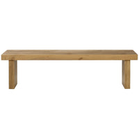 Thomas Bina Emelia Bench - Natural Oak without Seat Pad