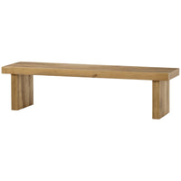 Thomas Bina Emelia Bench - Natural Oak without Seat Pad