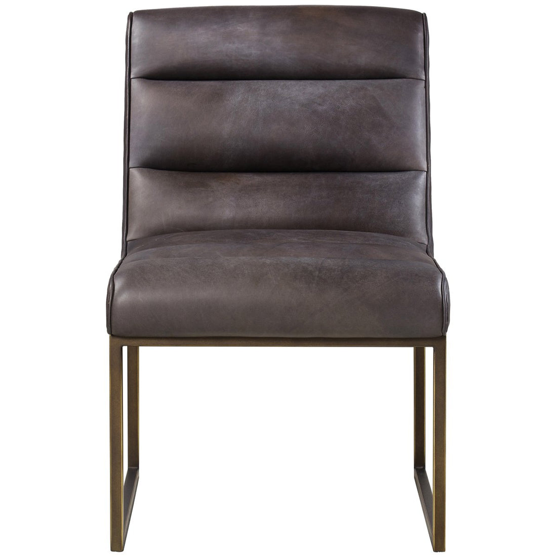 Sonder Living Noah Side Chair - Saddle Brown