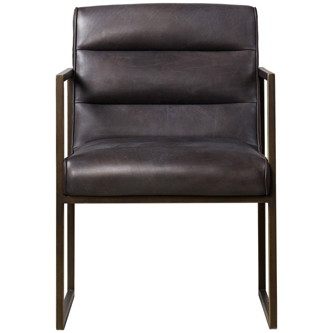 Sonder Living Noah Arm Chair - Saddle Brown