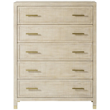 Sonder Living Raffles 5-Drawer Chest - Natural