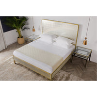 Boyd Gilded Star Mirror Bed