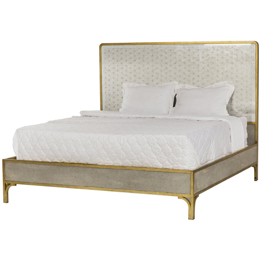 Boyd Gilded Star Mirror Bed