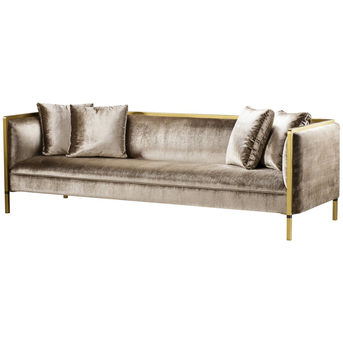 Andrew Martin Jeeves Large Sofa - Moki Fabric