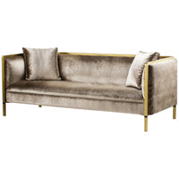 Andrew Martin Jeeves Small Sofa - Moki Fabric