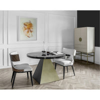 Reagan Hayes Louis Dining Table - Marble Top