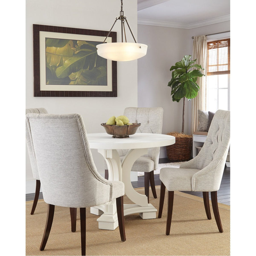 Sea Gull Lighting Kerrville Transitional Three Light Chandelier