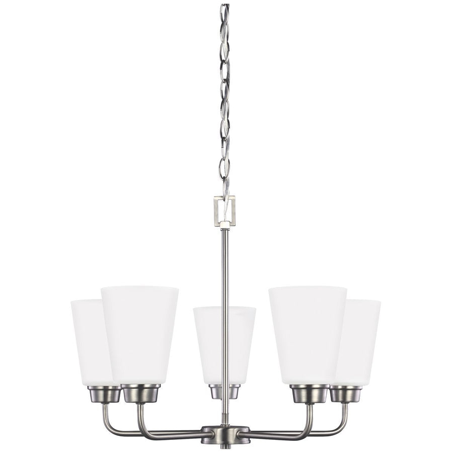 Sea Gull Lighting Kerrville Transitional Five Light Chandelier