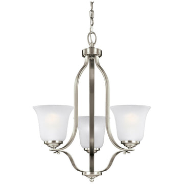 Sea Gull Lighting Emmons Three Light Chandelier