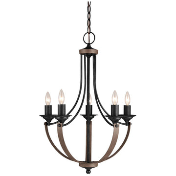 Sea Gull Lighting Corbeille Five Light Chandelier