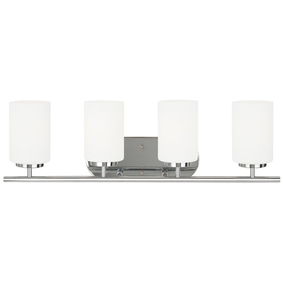 Sea Gull Lighting Oslo Four Light Wall Bath Sconce