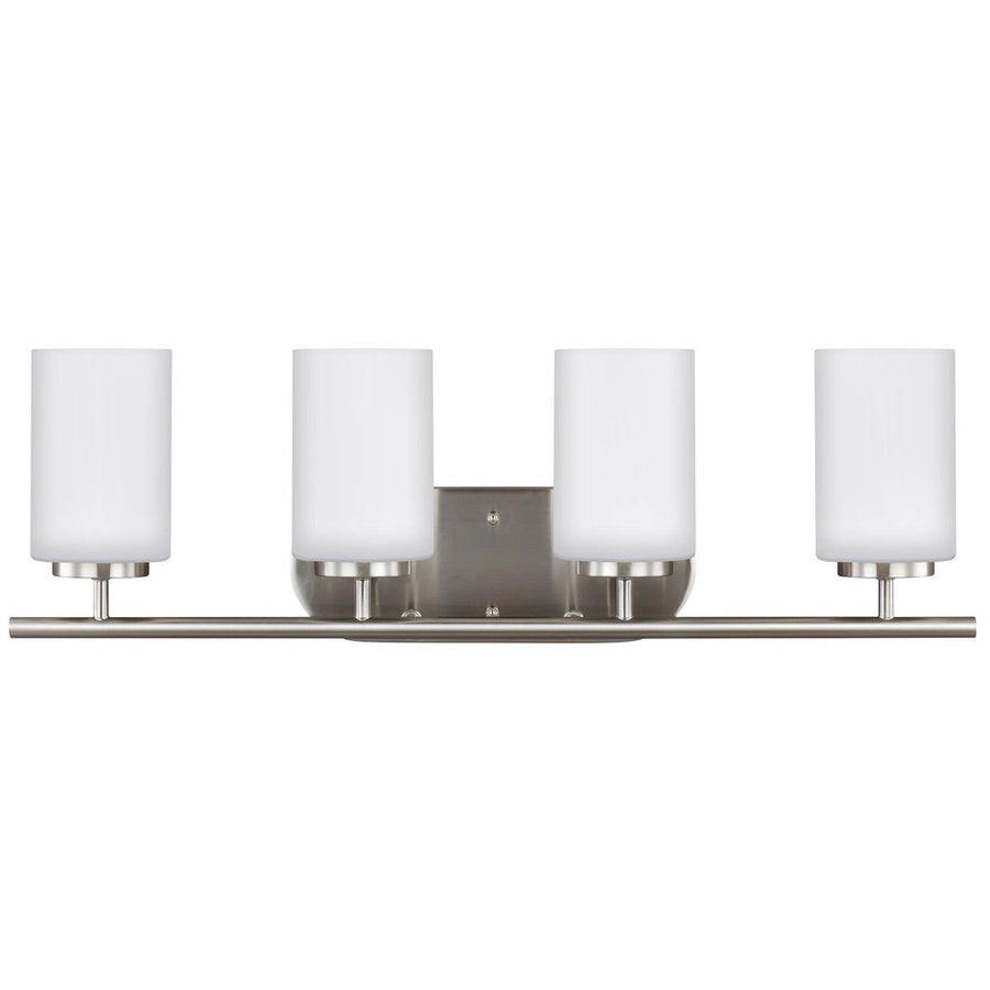 Sea Gull Lighting Oslo Four Light Wall Bath Sconce