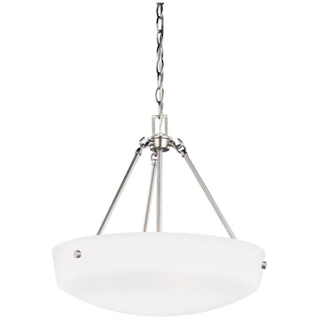 Sea Gull Lighting Kerrville Transitional Three Light Pendant