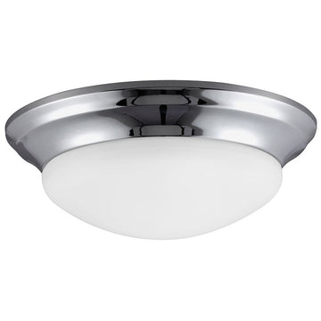 Sea Gull Lighting Nash Steel Three Light Ceiling Flush Mount