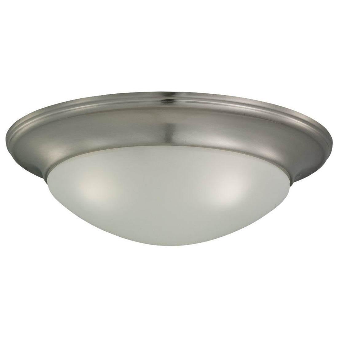 Sea Gull Lighting Nash Steel Three Light Ceiling Flush Mount