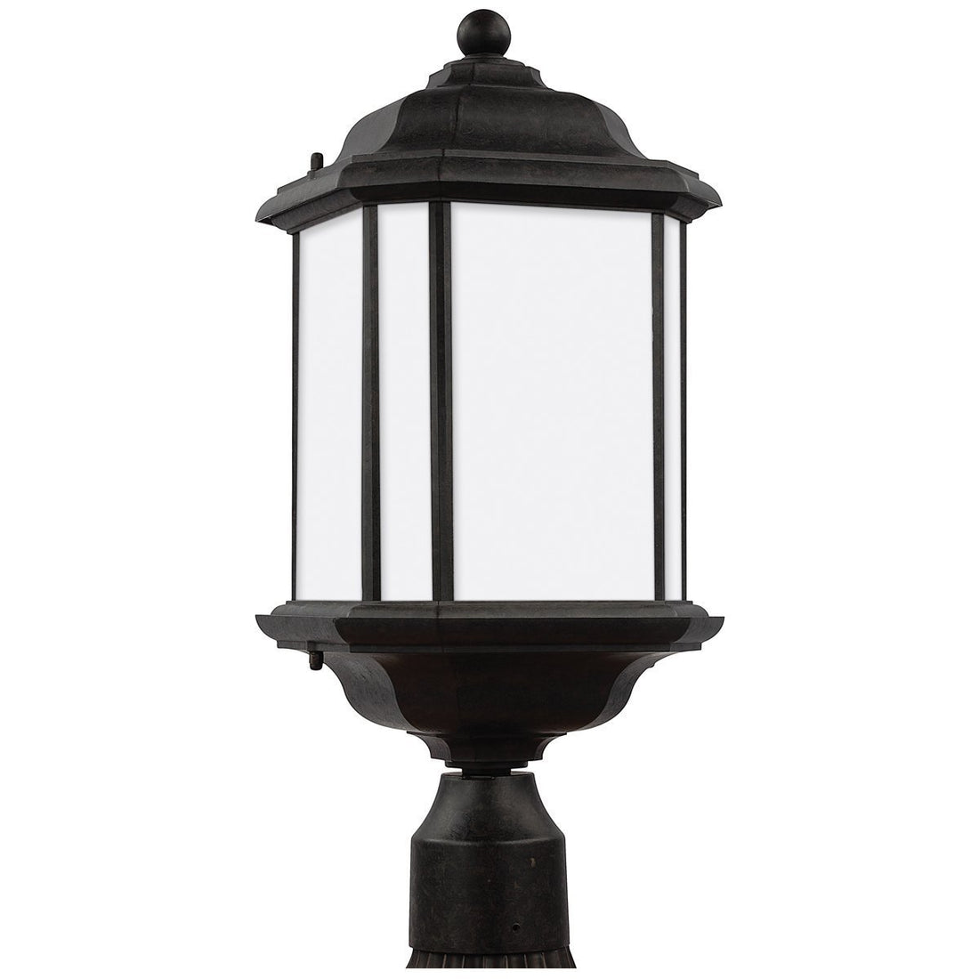 Sea Gull Lighting Kent Traditional One Light Outdoor Post Lantern