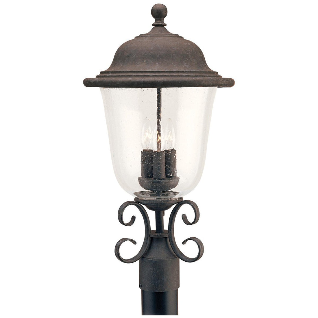 Sea Gull Lighting Trafalgar Three Light Outdoor Post Lantern