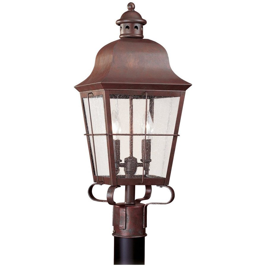 Sea Gull Lighting Chatham Two Light Outdoor Post Lantern