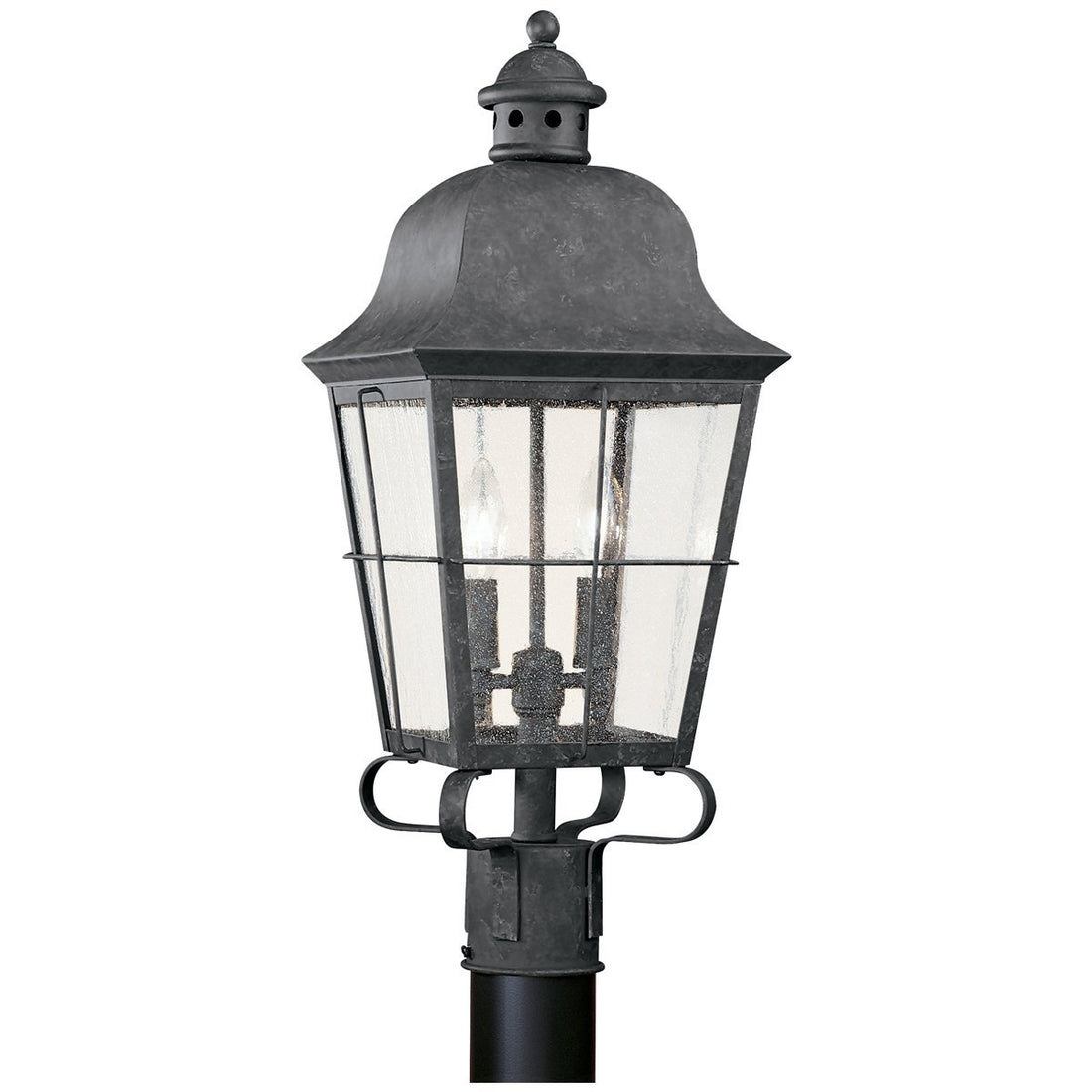 Sea Gull Lighting Chatham Two Light Outdoor Post Lantern