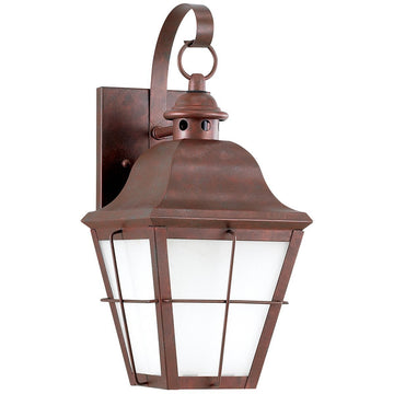 Sea Gull Lighting Weathered Copper One Light Outdoor Wall Lantern