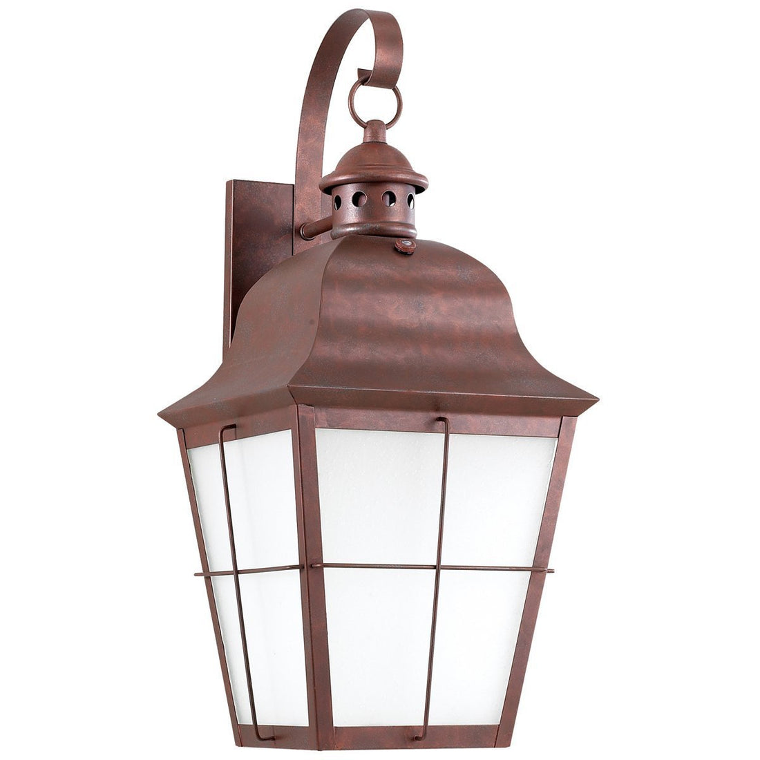 Sea Gull Lighting Weathered Copper One Light Outdoor Wall Lantern