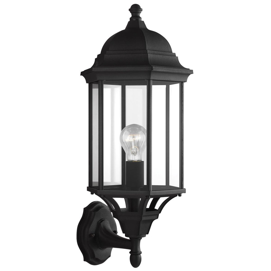 Sea Gull Lighting Sevier Large One Light Uplight Outdoor Wall Lantern