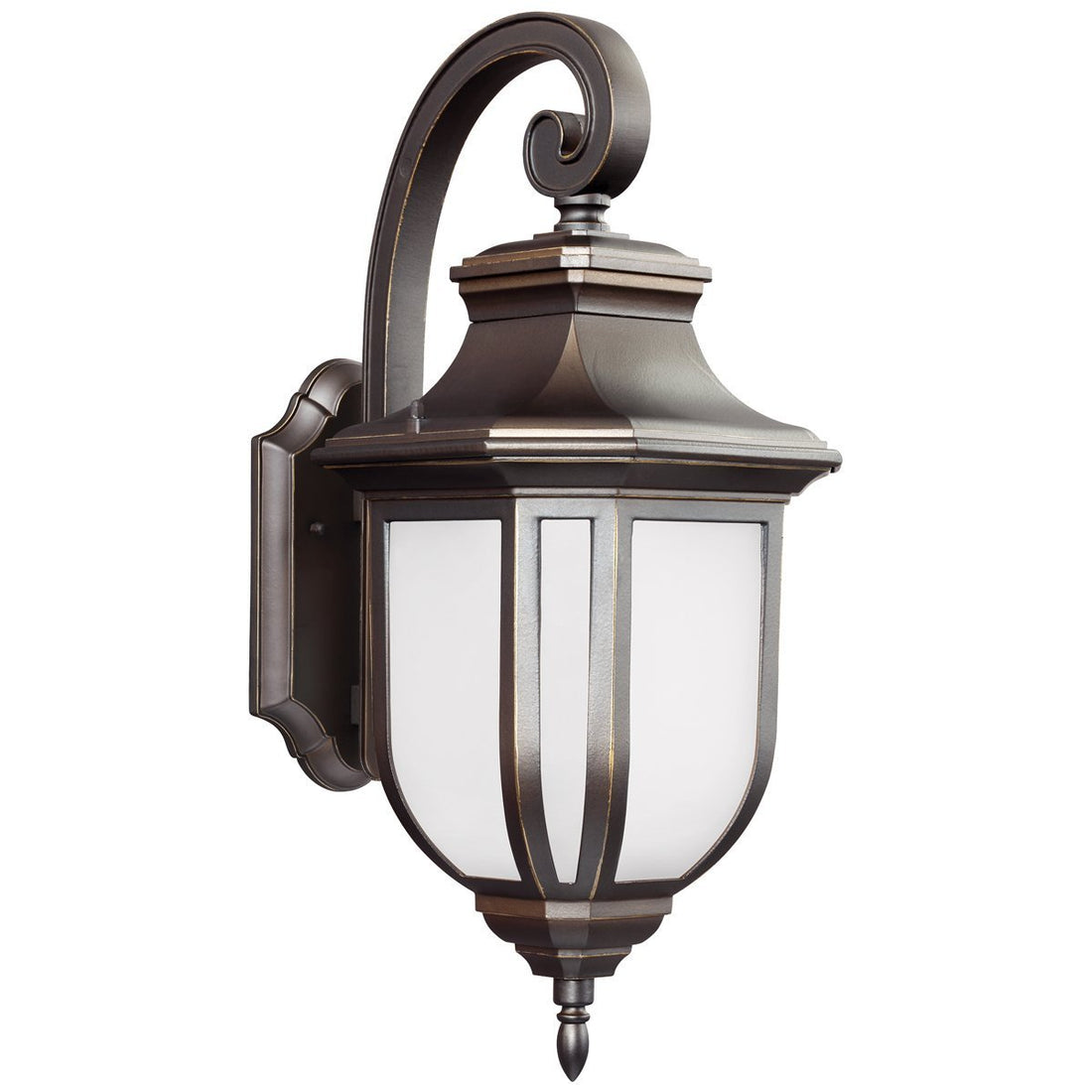 Sea Gull Lighting Childress Large 1 Light Outdoor Wall Lantern