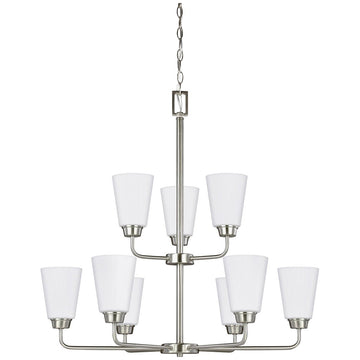 Sea Gull Lighting Kerrville 9-Light Chandelier