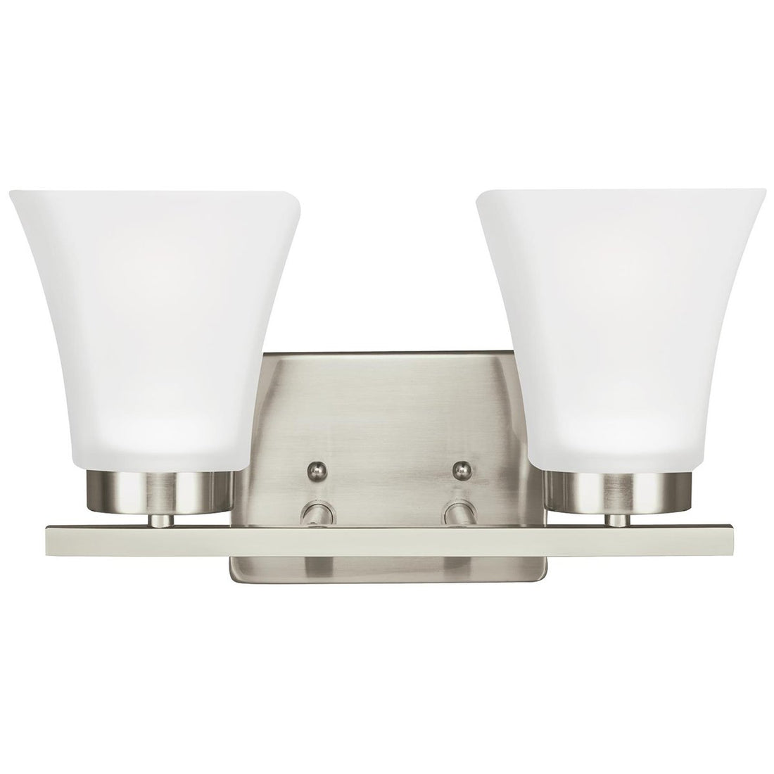 Sea Gull Lighting Bayfield 2-Light Wall Bath Sconce