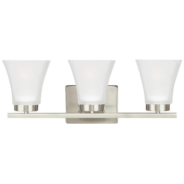 Sea Gull Lighting Bayfield 3-Light Wall Bath Sconce