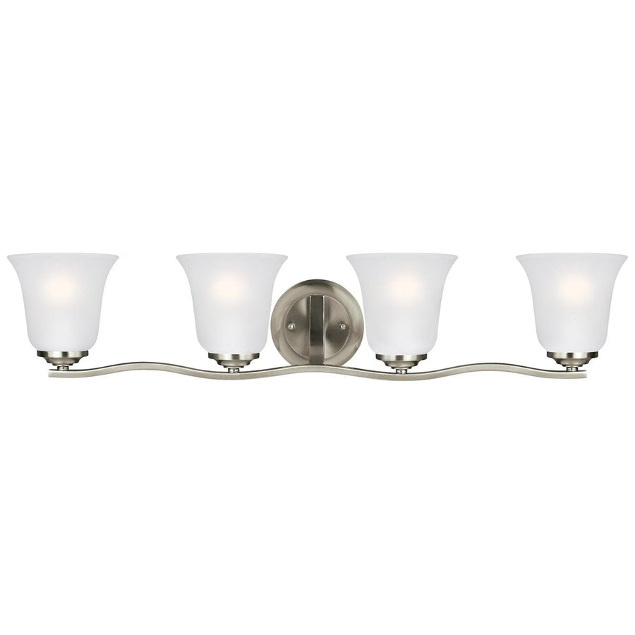 Sea Gull Lighting Emmons 4-Light Wall Bath Sconce