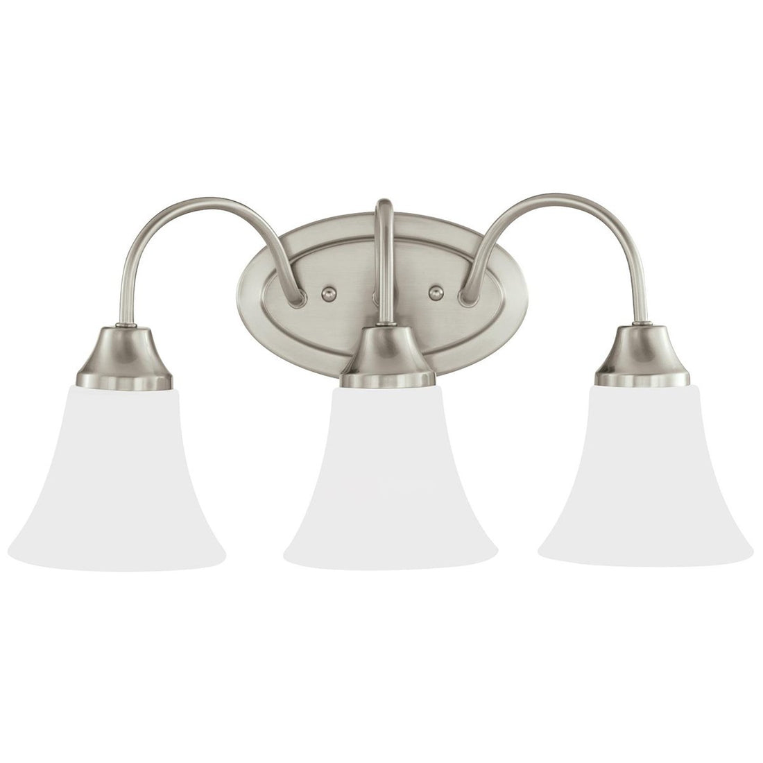 Sea Gull Lighting Holman 3-Light Wall Bath Sconce