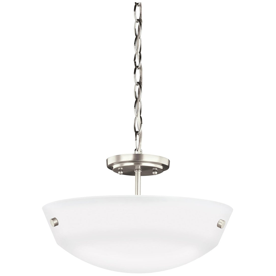 Sea Gull Lighting Kerrville 2-Light Semi Flush Convertible Pendant