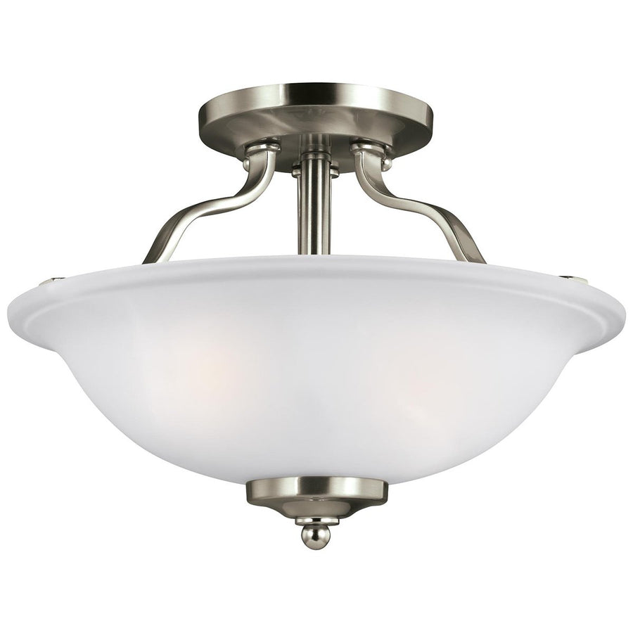 Sea Gull Lighting Emmons 2-Light Semi Flush