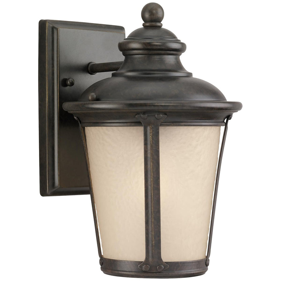 Sea Gull Lighting Cape May 1-Light Burled Iron Outdoor Wall Lantern