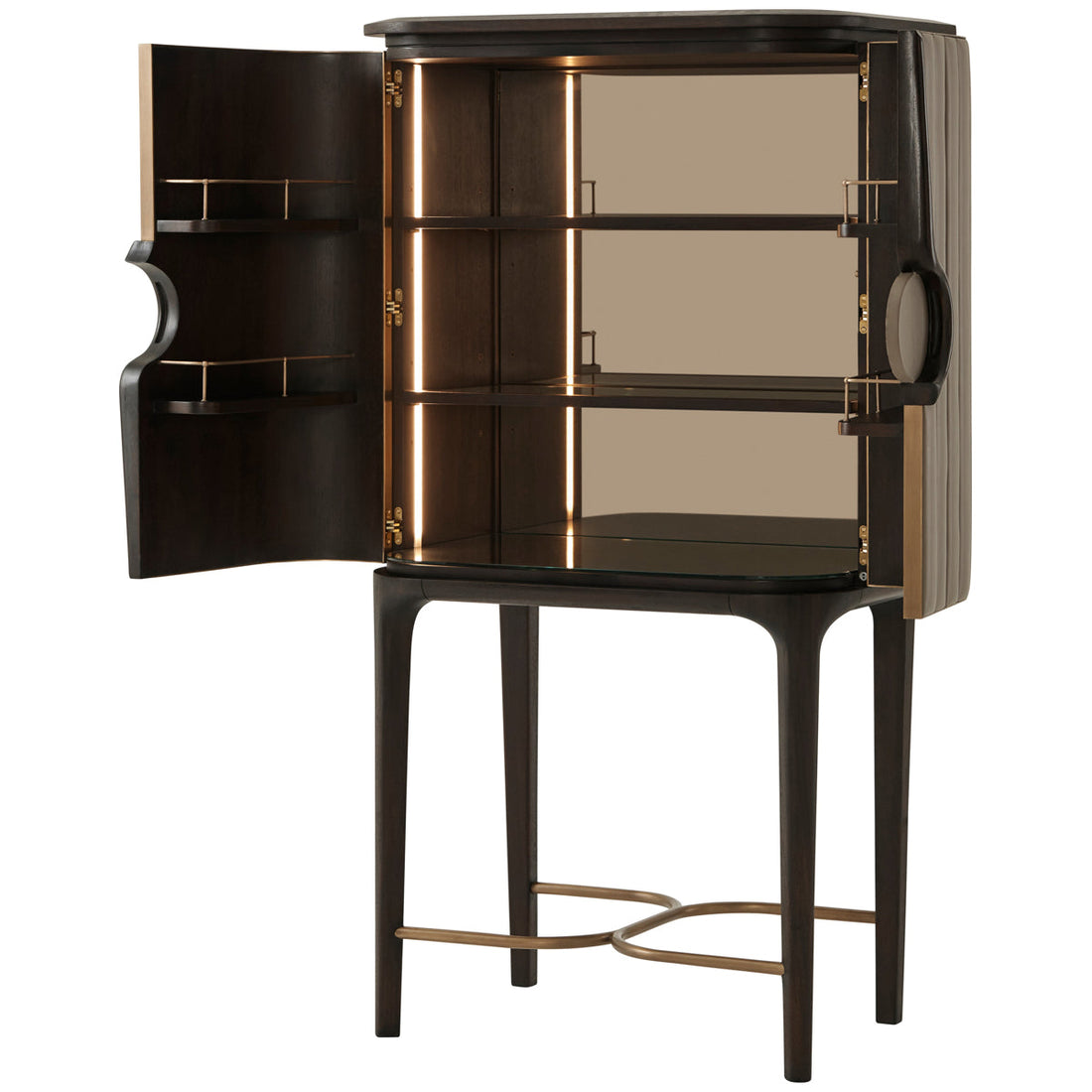 Theodore Alexander Billowy Bar Cabinet