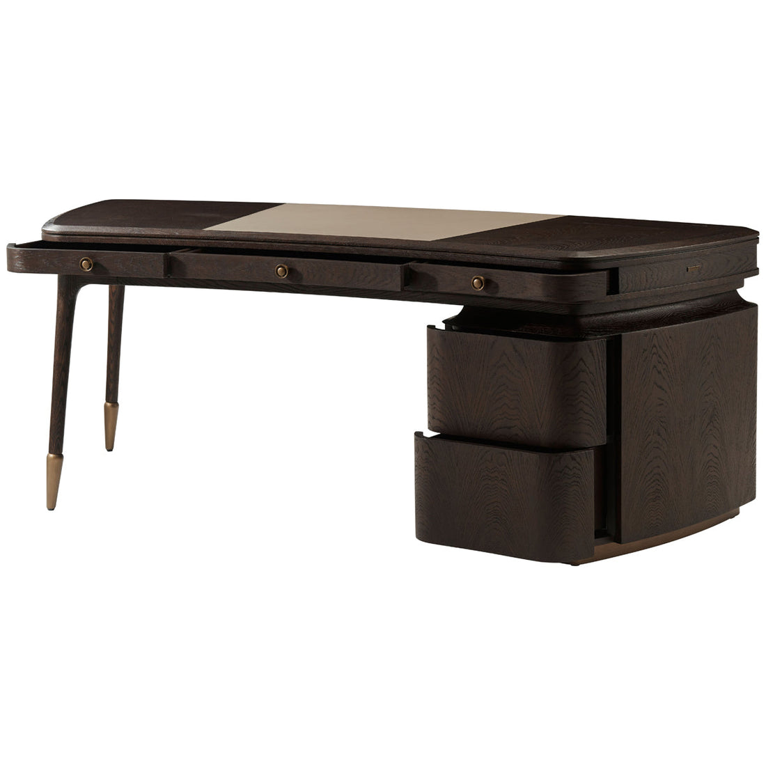 Theodore Alexander Legacy Pedestal Desk