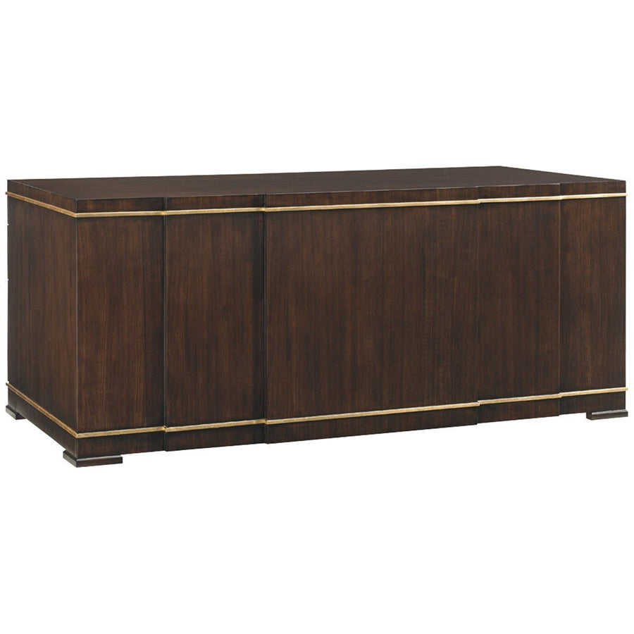 Sligh Bel Aire Dark Brown Paramount Executive Desk