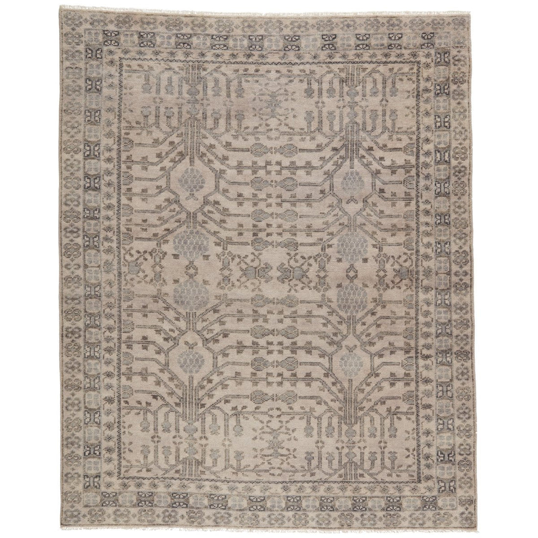 Jaipur Salinas Cosimo Oriental Floral Gray SLN14 Rug