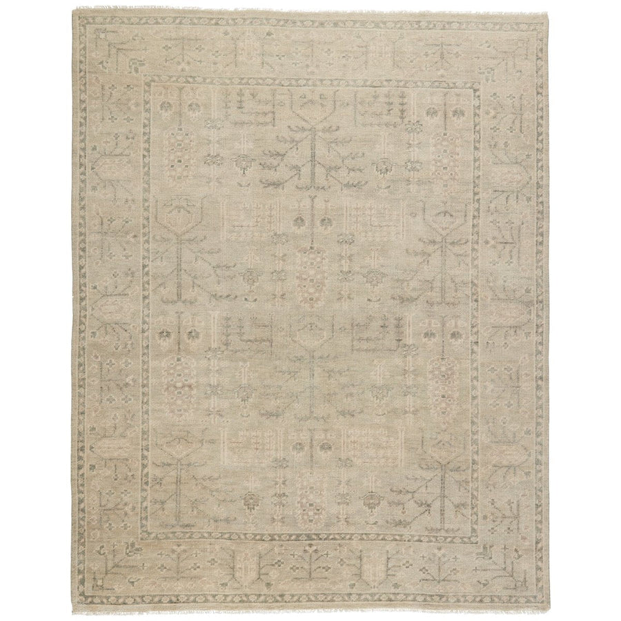 Jaipur Salinas Ginerva Oriental Floral Cream Green SLN16 Rug