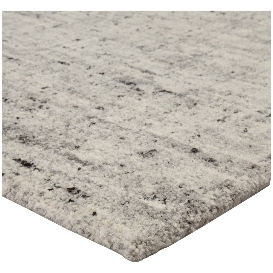 Jaipur Salix Macklin Solid Ivory Light Gray SLX01 Area Rug