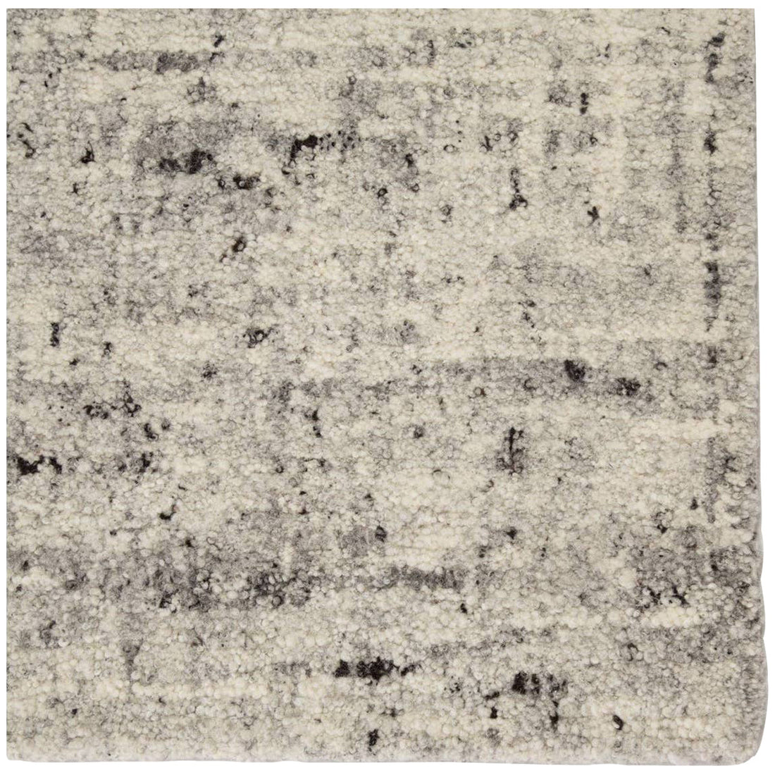 Jaipur Salix Macklin Solid Ivory Light Gray SLX01 Area Rug